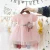 Import Summer new girls beautiful little print dress children fashion princess chiffon skirt from China