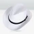 Import Summer  Straw Wide Brim Custom Color Plain Unisex Paper Straw band Beach Panama Fedora Hat from China