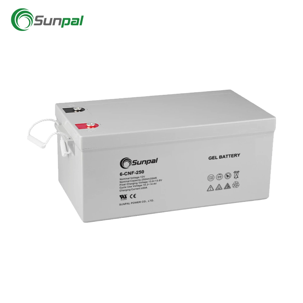 Sunpal 12V 250Ah Gel Battery Price 12V 250Ah Lead Acid Battery Battery Agm For Telecom
