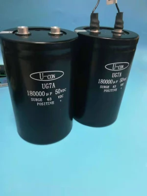 super capacitor 180000uf 50vdc 76*120mm Super Farad Capacitor