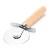 Import Super Sharp Pizza Slicer Quality Stainless Steel Pizza Cutter with Non Slip Wooden Handle from China