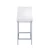 Import Supplier Luxury Furniture Clear Acrylic Seat Dining Chair Bar Chair Counter Bar Stool with Metal Leg for Home from China