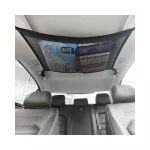SUV Ceiling Cargo Net Pocket - Car Roof Long Trip Storage Bag Towel Sundries Interior Accessories