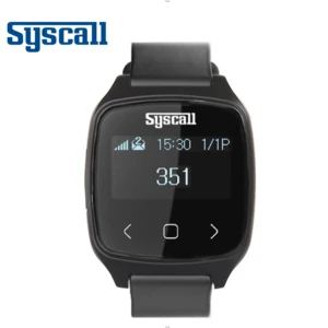 Syscall direct pager for waiter or nurse and doctor at restaurant, cafe and hospital, wireless paging system