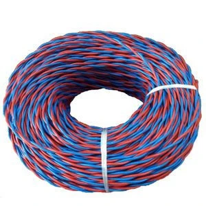 SZADP factory 2 Core RVS flexible electric cable 450/750V PVC twisted electric wire