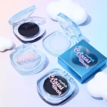 Temperature changing powder blusher transparent crystal color changing high gloss powder blusher cream natural rouge