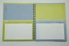 Texture paper cover file folder with pocket, file folder pocket dividers