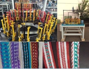 The best and popular 65spindle fancy cord/multicolor belt making machine