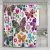 Import The newest bath privacy shower curtain animal 84inch bathroom pvc from China