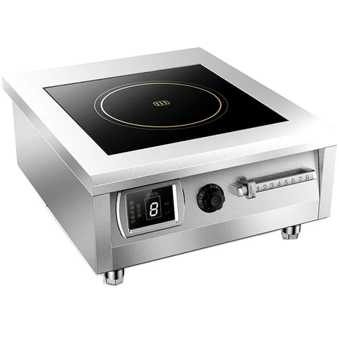 Tiansta Low Price Commercial Induction Cooker 8000W Magnetic Switch Electromagnetic Stove