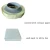 Import Toilet bowl accessories seal rubber gasket with plastic flange from China
