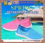 TOP air summer sandal air sports shoes for fancy lady flat mesh shoes