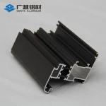 Top class aluminium profiles wall for curtain glass