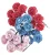 Import Top Dark Colors  Handmade Mulberry Paper Rose Buds Flower Set Decoration 1cm Paper Craft from China