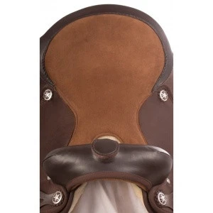 Top Quality - Synthetic Western Pleasure Horse Saddle - Perfect for Beginner and Trail Riders