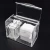 Transparent Acrylic Plastic Container Ball and Swab Acrylic Holder Organizer with Lid