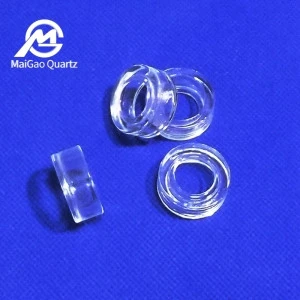 Transparent and heat-resistant quartz products accessories products quartz glass tube