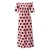 Import Tube top dress elastic temperament polka dot print dress from China