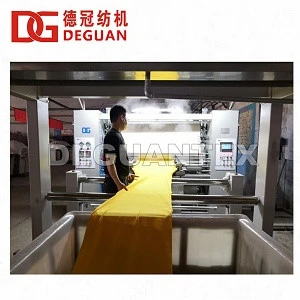 Tubular Compactor machine for tubular cotton fabric as textile finishing machine after dyeying process