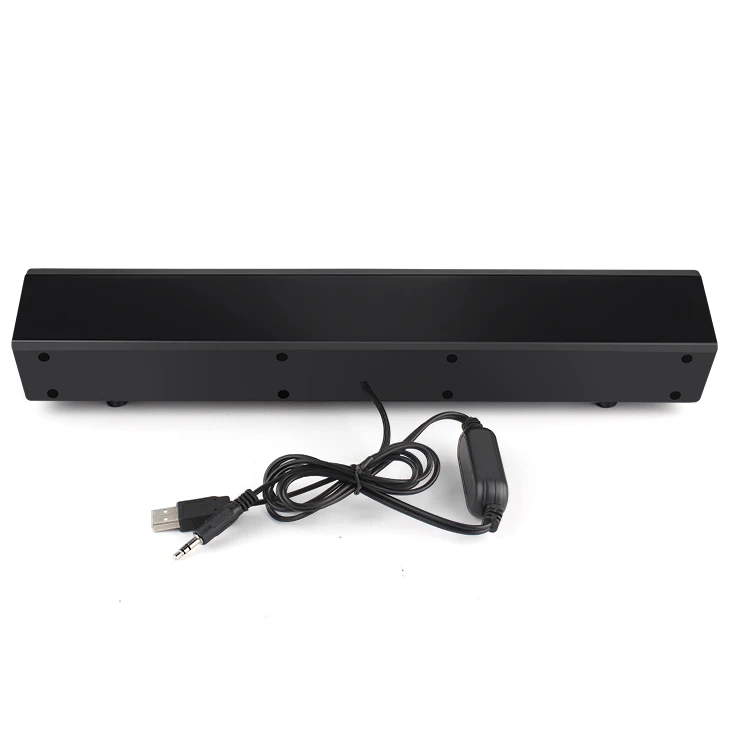 TV Home Theater Soundbar Mini computer sound bar Speaker System with led