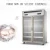 Import UF 1210 Commercial kitchen deep freezer, freezer refrigerator for sale from China