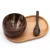 Import Unbreakable wooden lacquer shell set india smoothie bowl and spoon coconut bowls candle holder vietnam from China