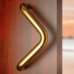 Unity V-shape Luxury Big Aluminium Door Handle,Big Panel Door Handle,Big Door Handle