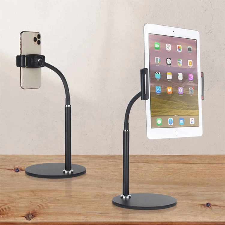 universal flexible desk mount cellphone accesories mobile stand foldable lazy desktop gooseneck hand cell phone tablet  holder