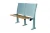 Import University Furniture Standard Classroom Double Student School Desk And Chair from China