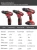 Import Updated version 2022 high Power Source lithium-ion battery cordless power drills brushless from China