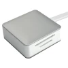 USB 2.0 card reader with Aluminum cover smart card reader