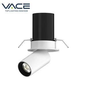 VACE Reliable Safety Hidden Up And Down Design Aluminum COB IP20 25W 50W 75W LED Downlight