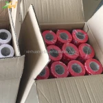Valentine's Day Hot Selling Lovely White Heart Printed Nonwoven Fabric 60Gram TNT Nonwoven Fabric for Flower Packing