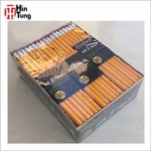 Value Pack cheap price 144pcs No.2 Standard Yellow Pencil