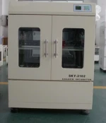 Vertical double-decked large capacity thermostatic incubator shaker