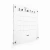 Import Vertical Horizontal Dry Erase Acrylic Weekly Monthly Yearly Calendar from China