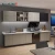 Import Villa cabinet customization and white acrylic professional kitchen cabinet from China