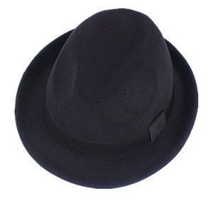 Vintage Style Felt Cloche Fedora Hat