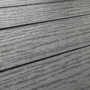 Vinyl Wood Plastic Composite Outdoor Solid Flooring in 140mm