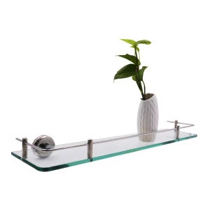 Wall Mount Bathroom Accessories Glass Shelf for Wholesale