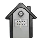 Wall Mounted House Key Safe Large Capacity Car Key Fobs Storage Lock Box