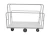 Import Warehouse Building Material Store Lumber Panel Transport Cart from China