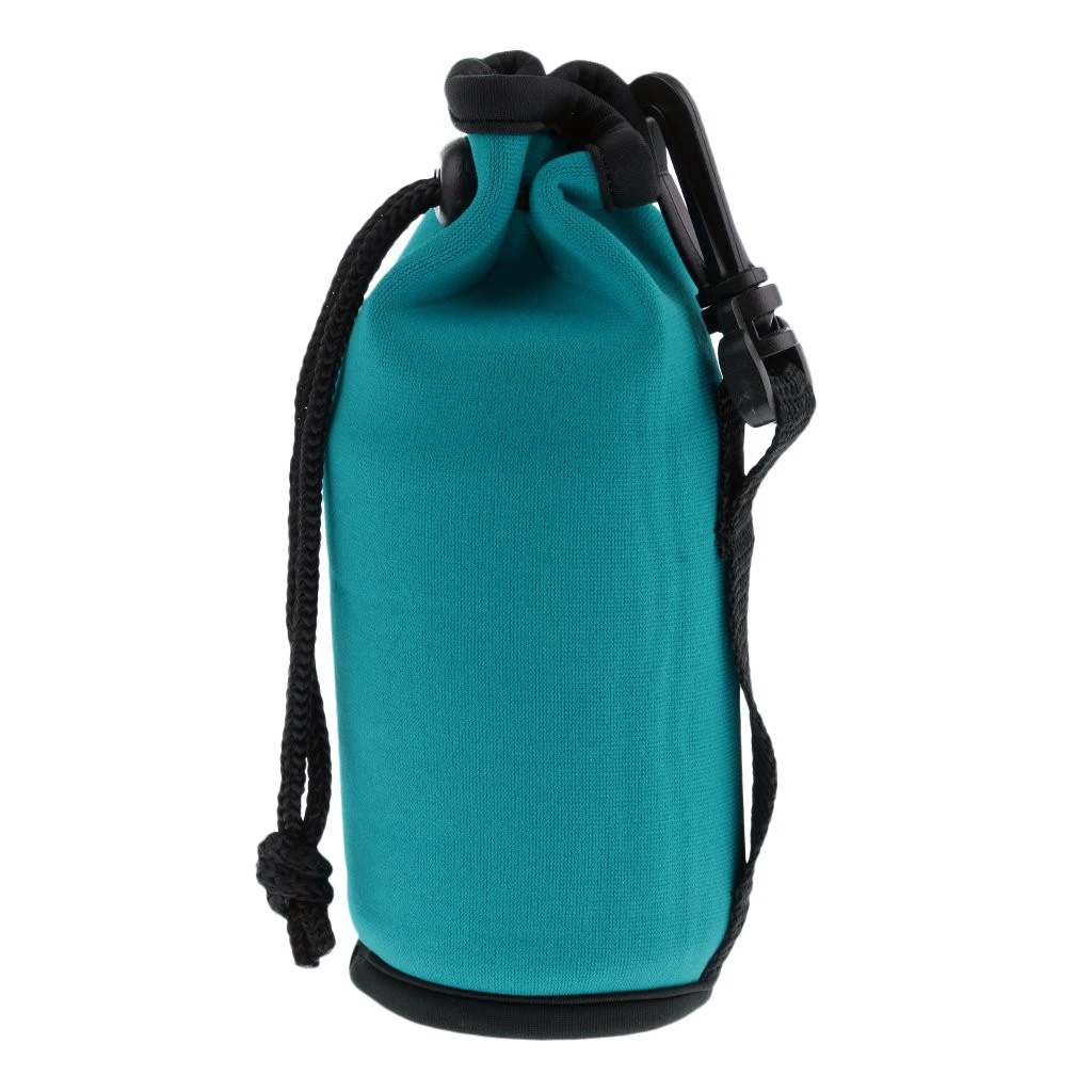 Water Bottle Carrier Neoprene Wine Tea Bottle Sleeve Holder Sling Insulated Outdoor Sports Camping Shoulder Bag