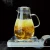 Import Water Drop Shape Drinking Glassware Glass Water Jug Set Glass Pitcher With Glass Cup Set from China