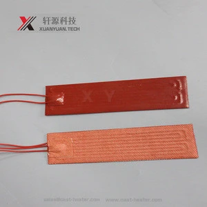water proof flexible thermoelectric silicone rubber heat pad