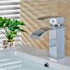 waterfall brass basin faucet for Bathroom