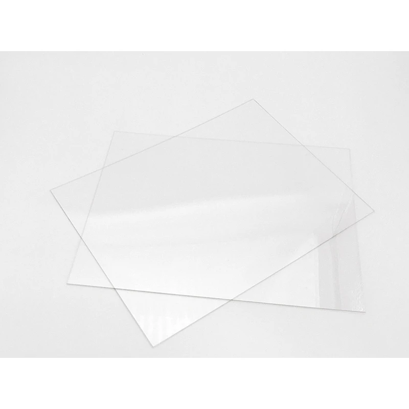 Waterproof 4x8 transparent PVC rigid sheet for printing or card