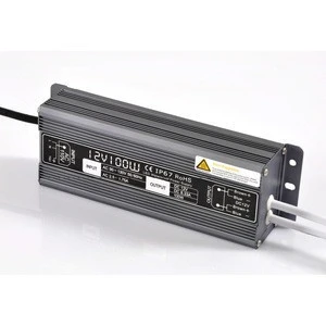 waterproof led power supply 12v 100w 200w ip67 led driver for outdoor led lighting