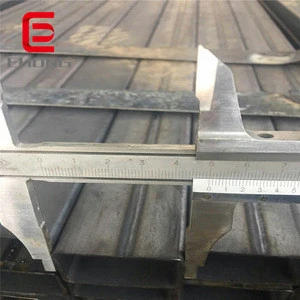 welded square steel pipe per meter ! q235/q345 hollow section black painted american standard square pipe