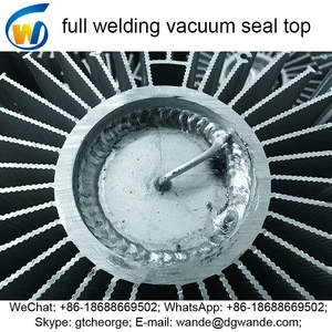 welding seal vacuum radiator for led high bay light